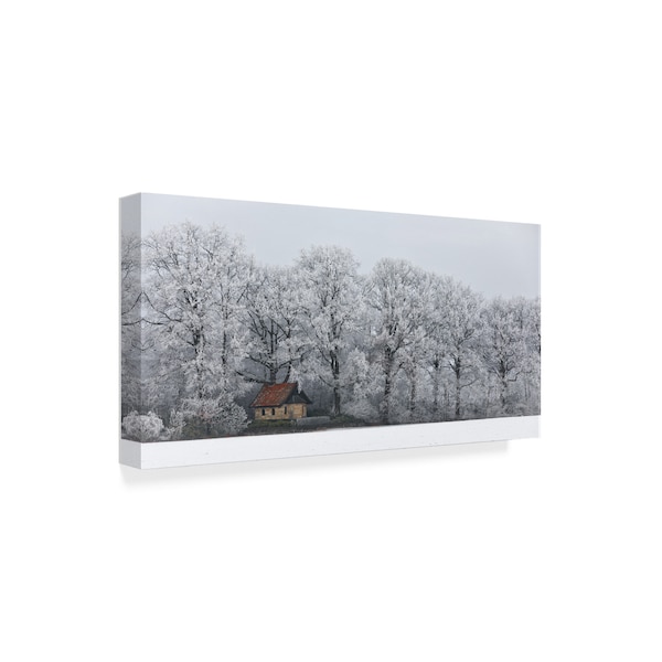 Frank Wijn 'Chapel And Rime' Canvas Art,16x32